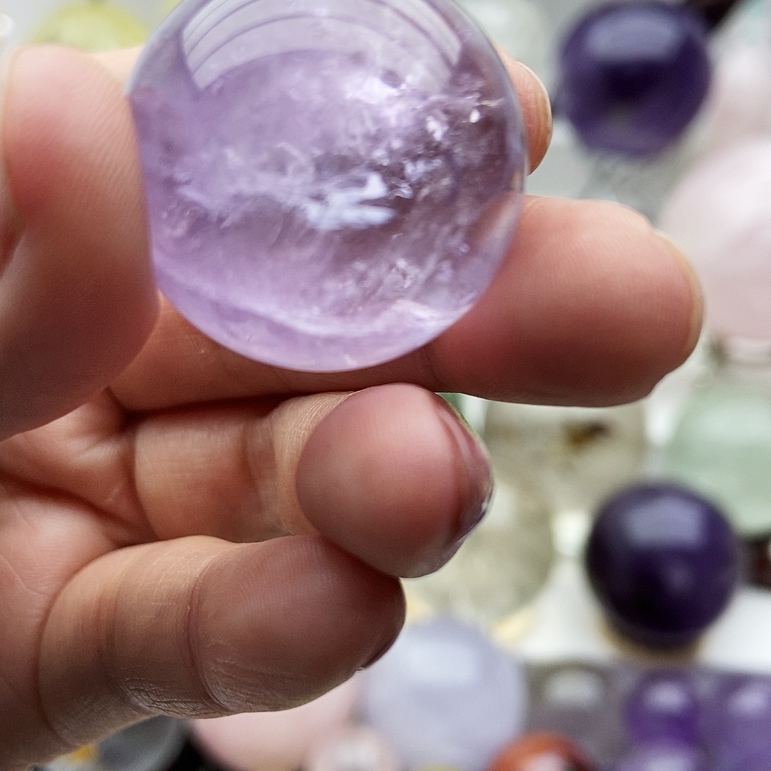 珠宝半成品未镶嵌紫晶9