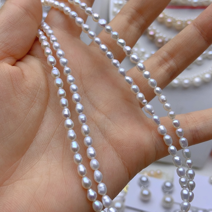 淡水珍珠颈饰未镶嵌叮***～