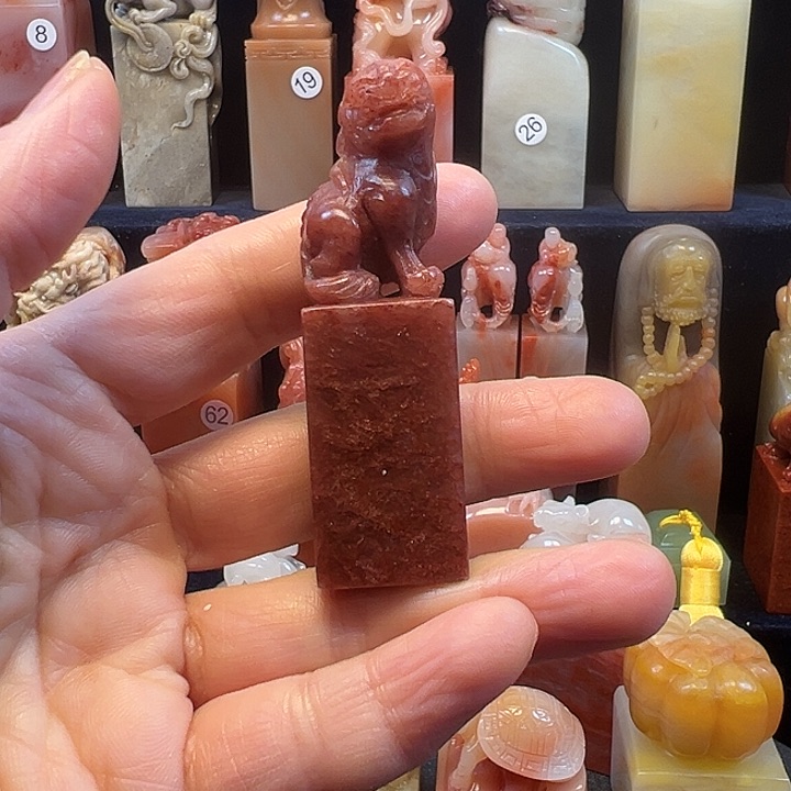 寿山石印石寿山石手工雕刻