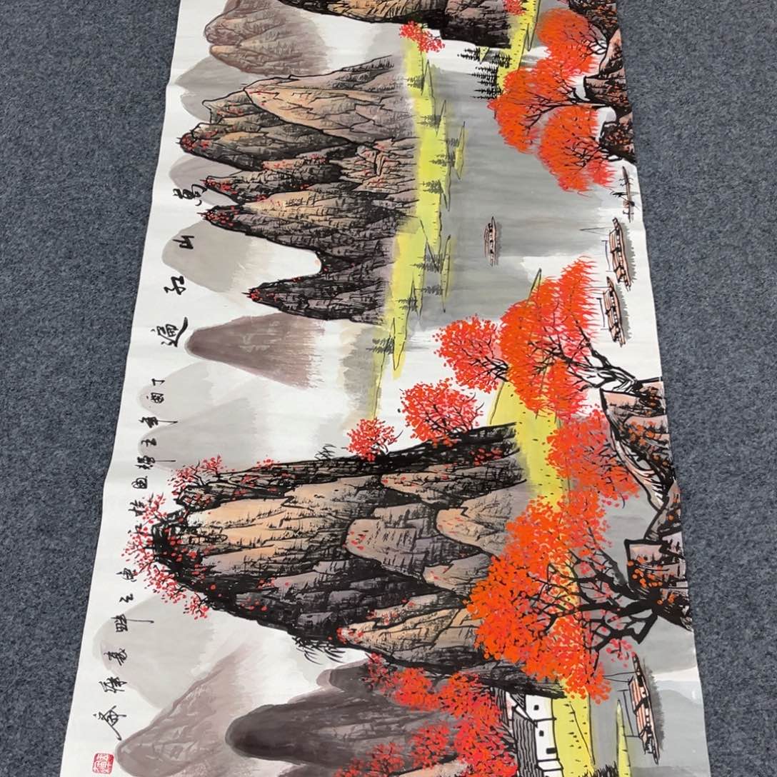国画国画作品手绘