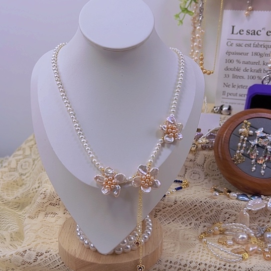 淡水珍珠手绳银S925镶嵌