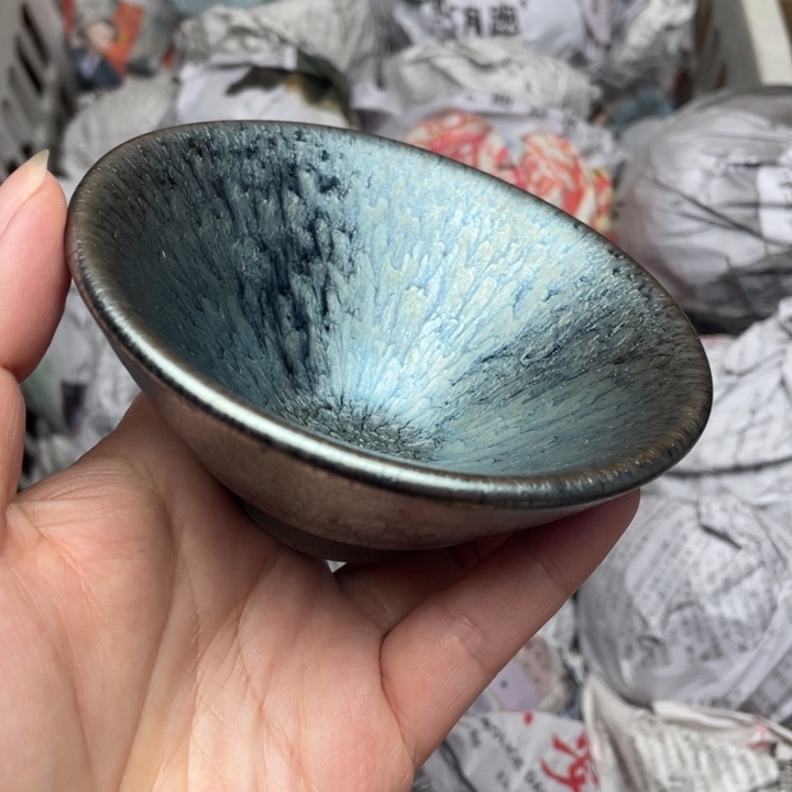 茶盏建窑建盏主人杯