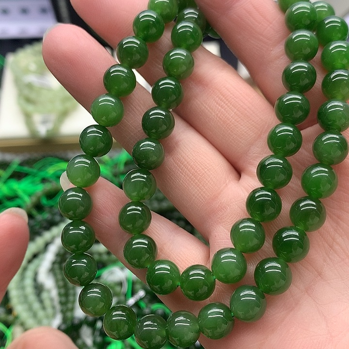 未镶嵌手链和田玉@**腻8