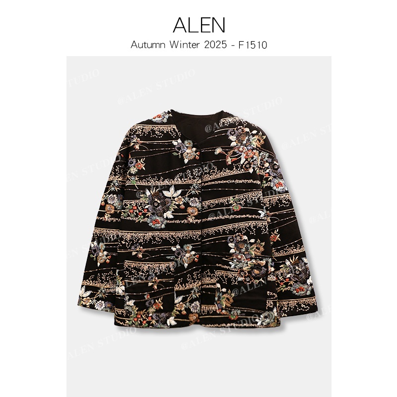【Alen女装店】新中式国风气质时尚复古外套F1510