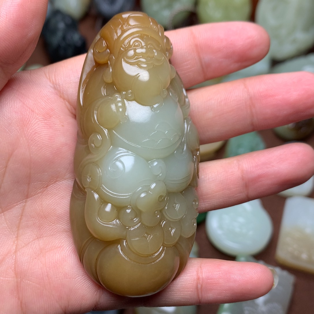 和田玉挂件未镶嵌