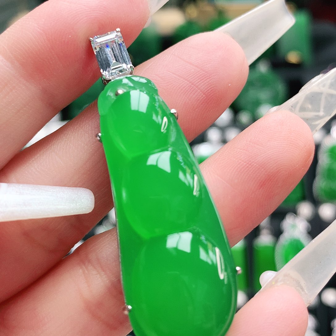 玛瑙/玉髓吊坠银S925镶嵌