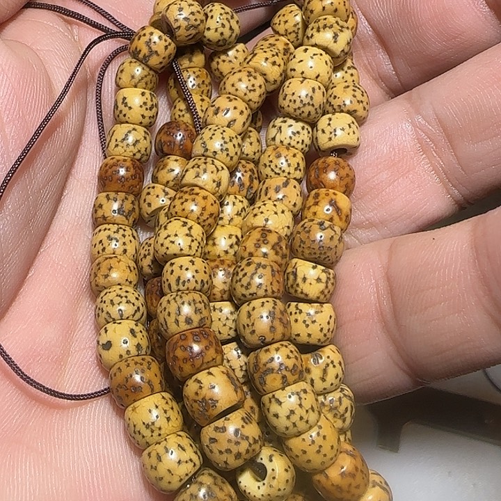 藏区老星月念珠保老漂亮