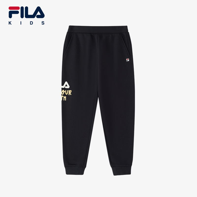 FILA斐乐儿童长裤秋季百搭亲肤舒适卫裤时尚休闲裤子K51B511602
