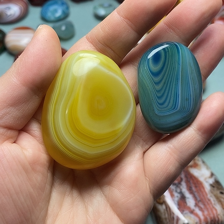 听***乐玛瑙/玉髓未镶嵌吊坠(不含链)