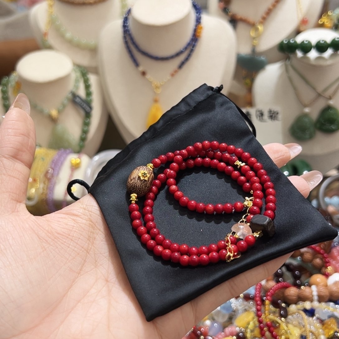 未镶嵌颈饰玛瑙/玉髓大*海鲜