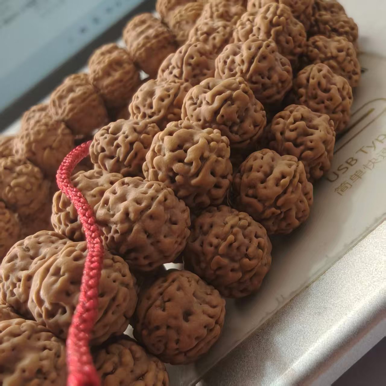 金刚菩提梅花长串9-11mm左右礼盒发货