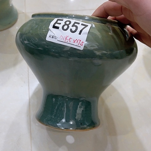 景德镇手工制作花盆-