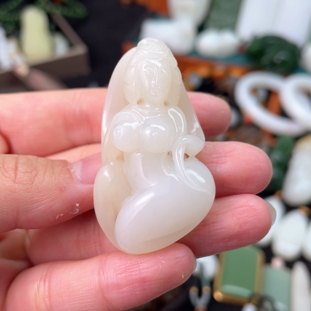 和田玉挂件未镶嵌