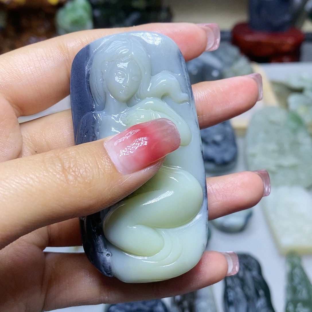 和田玉和田玉未镶嵌木*?