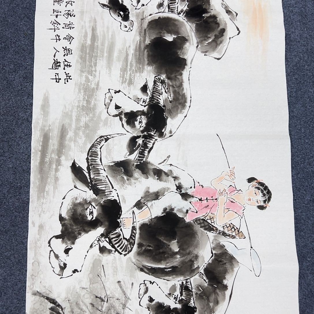 国画国画宣纸纯手绘作品