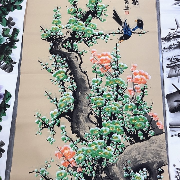小周画廊的直播间