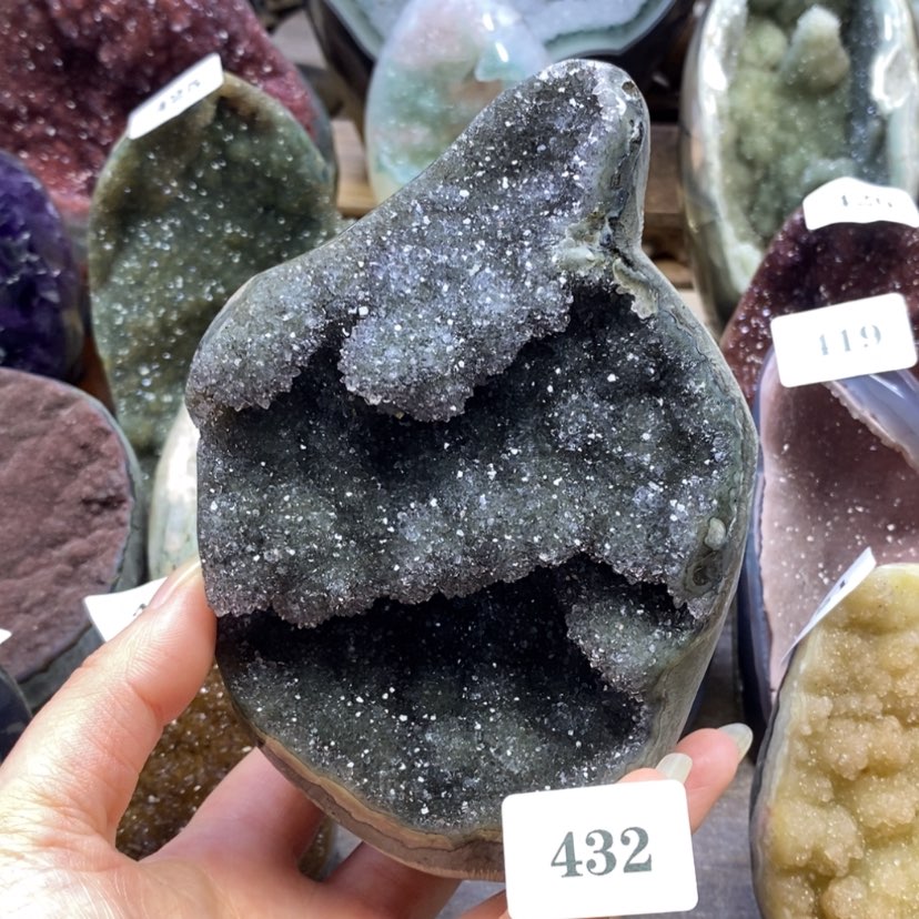 【闪购商品】未镶嵌大型摆件（非配饰）紫晶