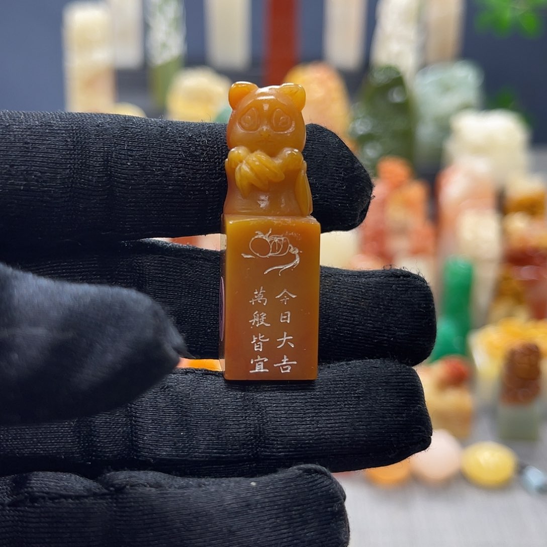 寿山石印石包邮包刻4720