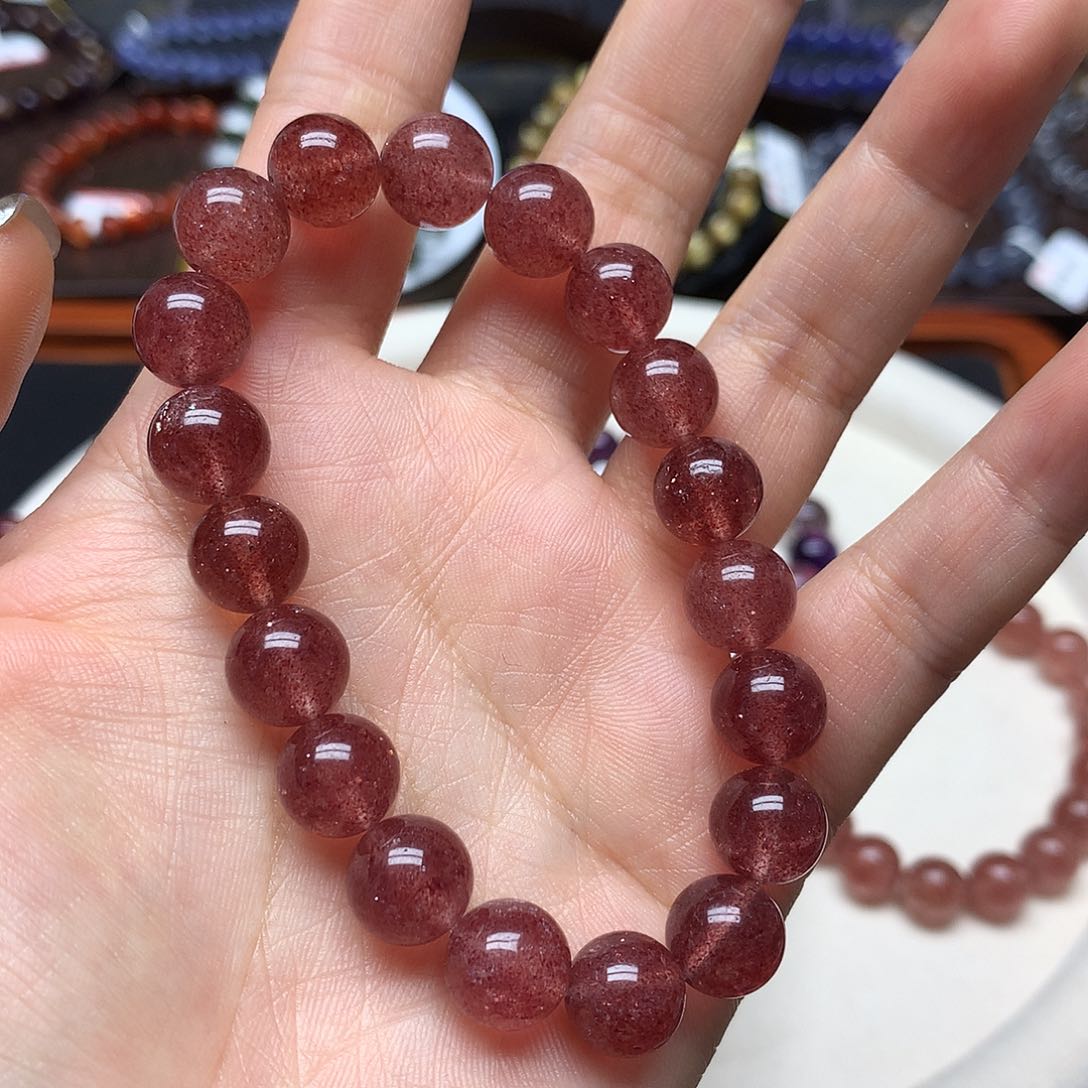 石英质玉手链未镶嵌手链