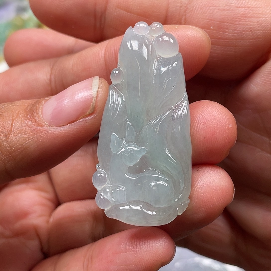 颈饰未镶嵌翡翠翡玉缘翡翠