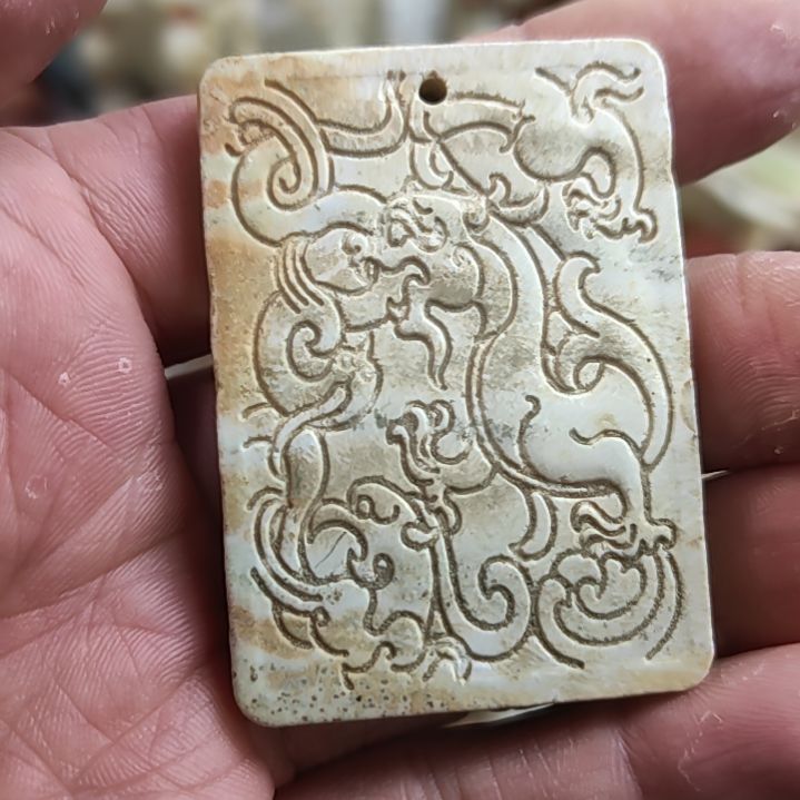 和田玉（糖玉）未镶嵌挂件