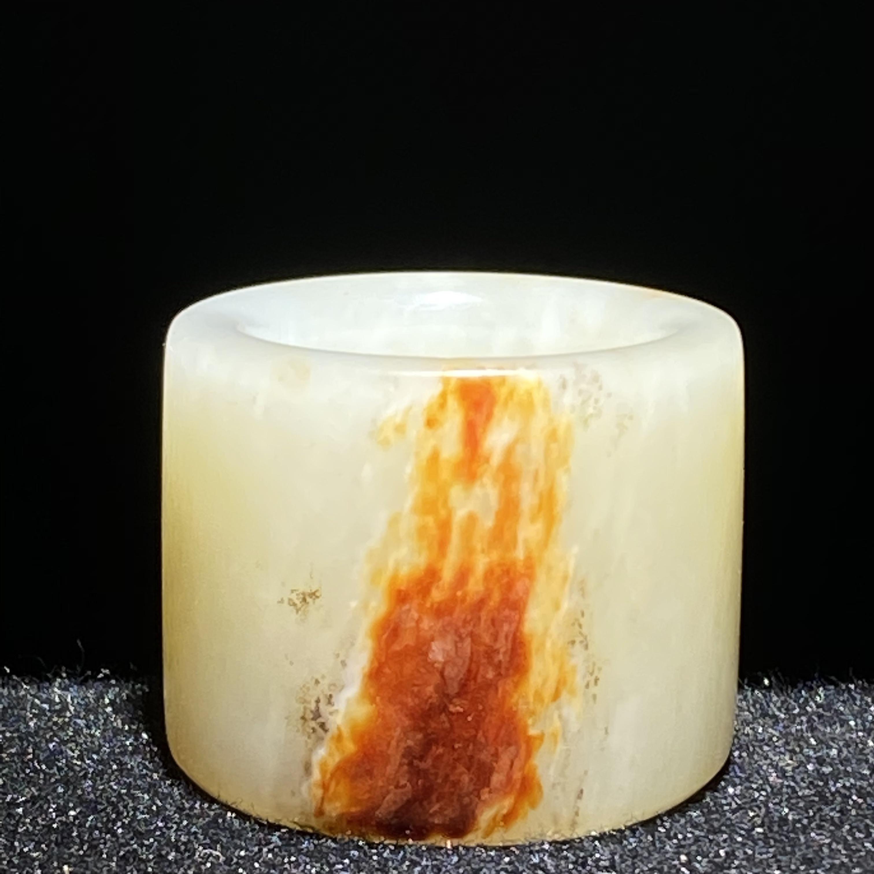 臻藏（8a）和田玉扳指2412290005