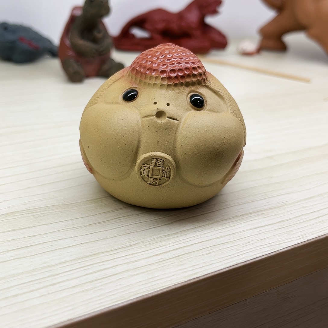 紫砂茶宠红运当头茶宠