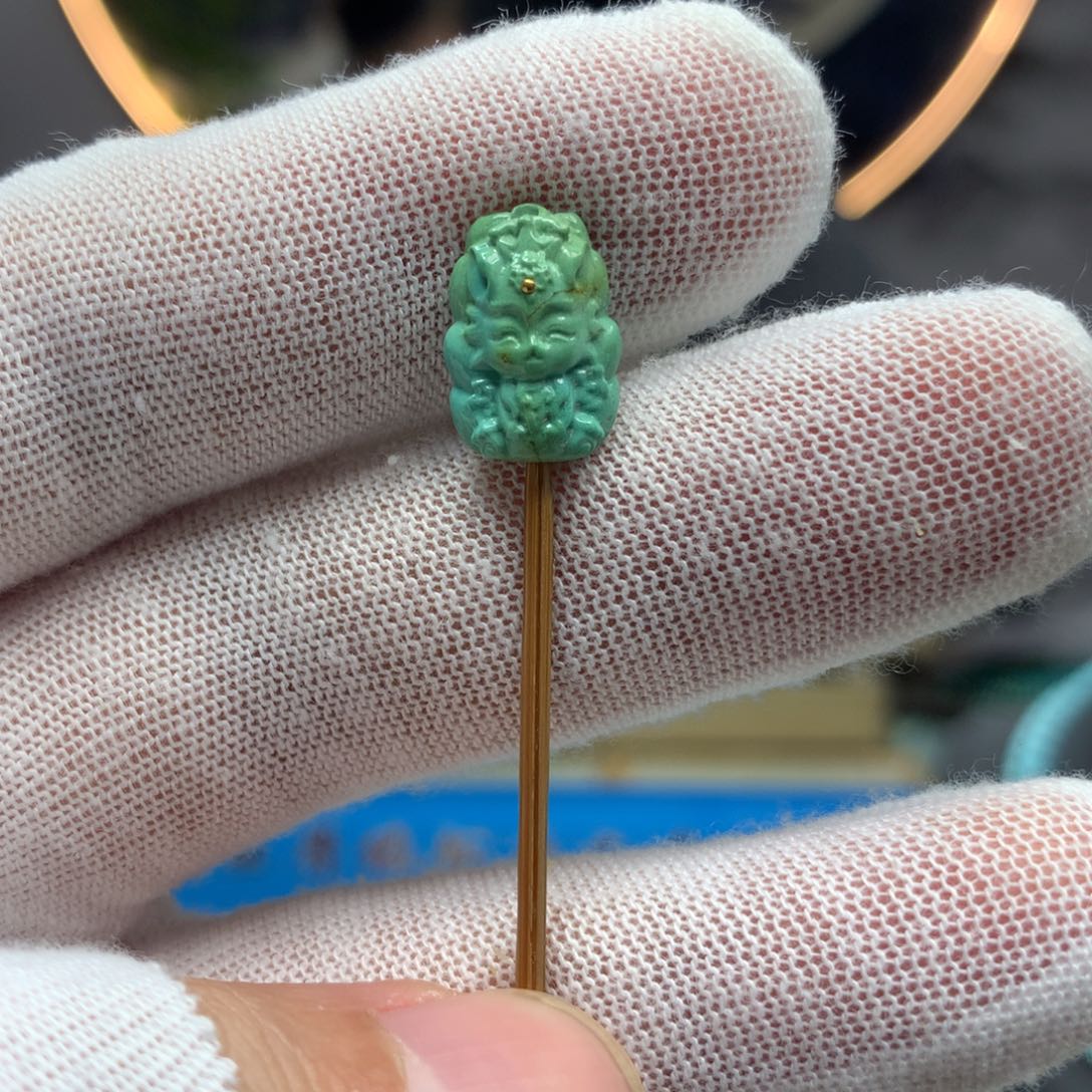 绿松石挂件未镶嵌