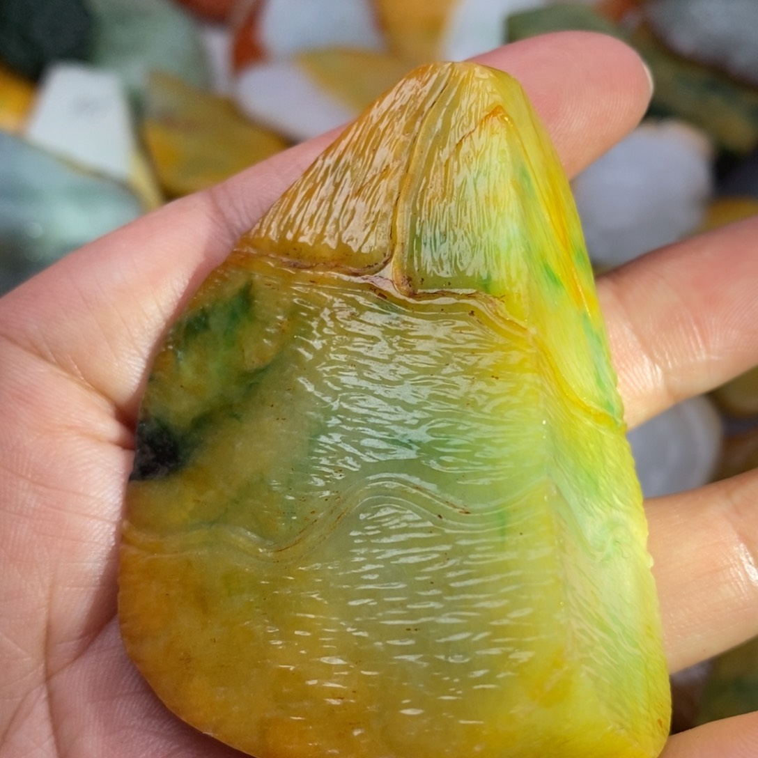 翡翠挂件未镶嵌缅甸