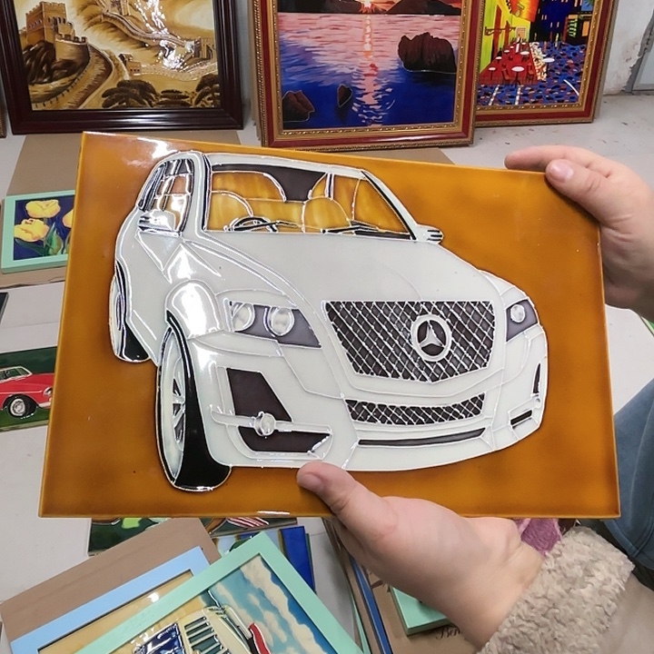 陶瓷板画20/30瓷板画