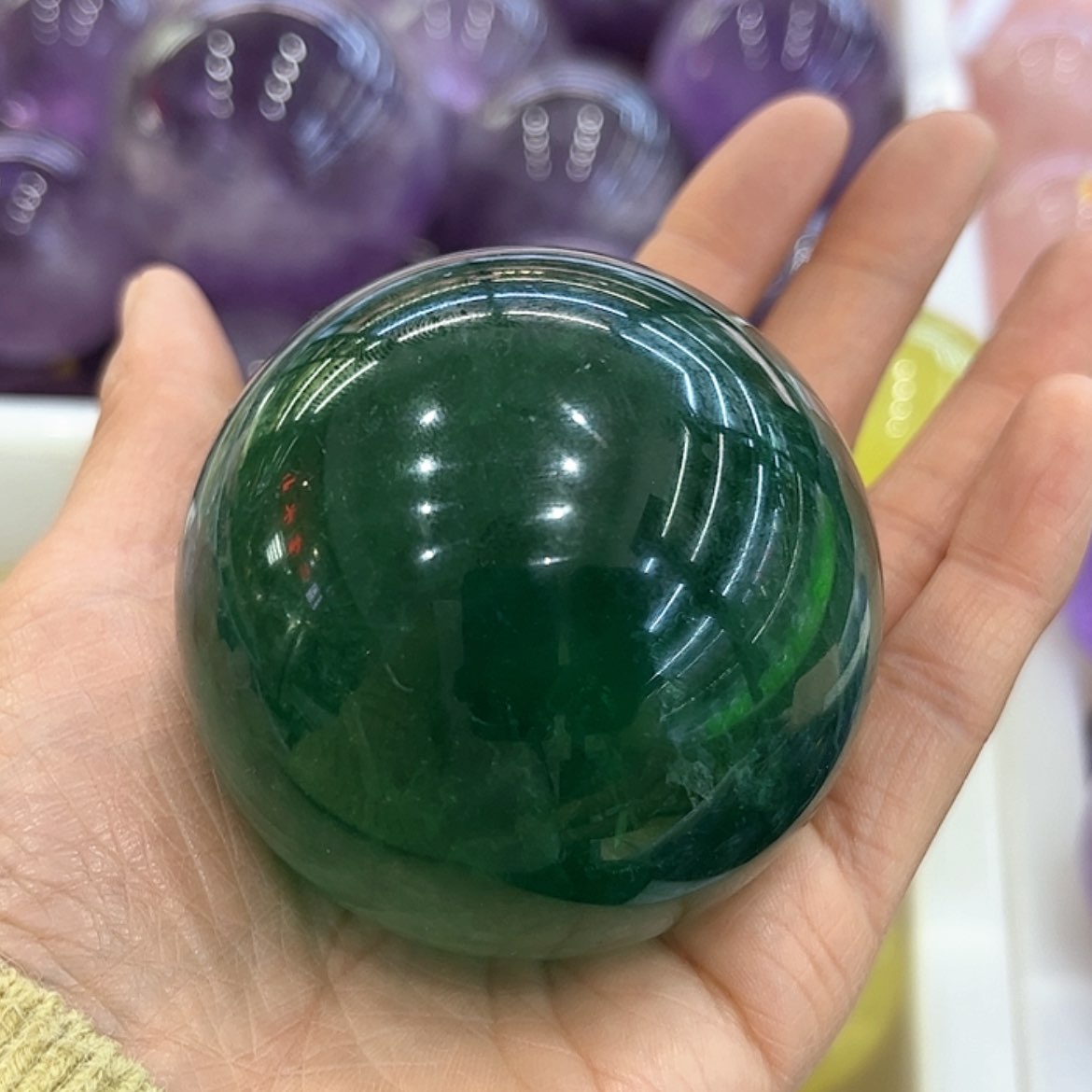 【闪购商品】萤石摆件球未镶嵌