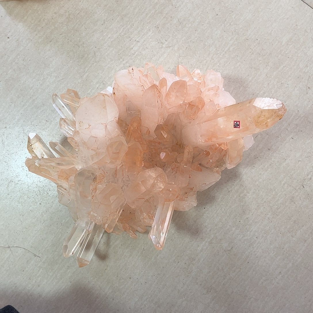 珠宝半成品紫晶银S925镶嵌巴西粉利姆簇