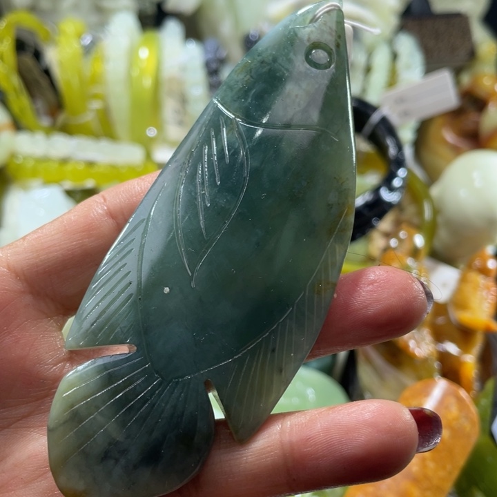 岫玉未镶嵌手把手把