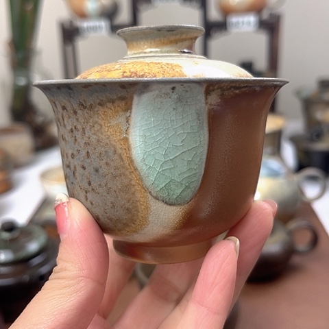 扬**航柴烧茶具柴烧茶具