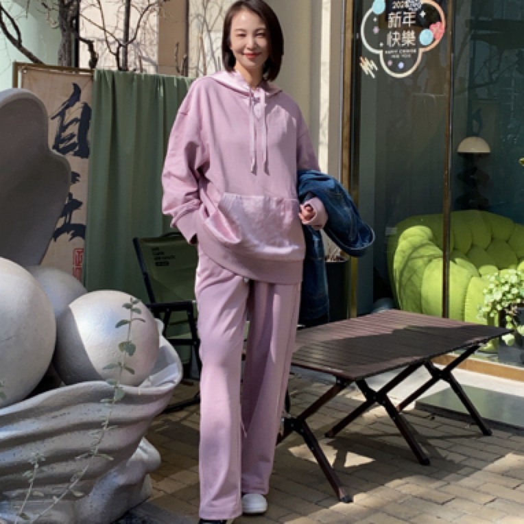 四季通用春季街头风套头常规卫衣休闲百搭连帽秋冬宽松