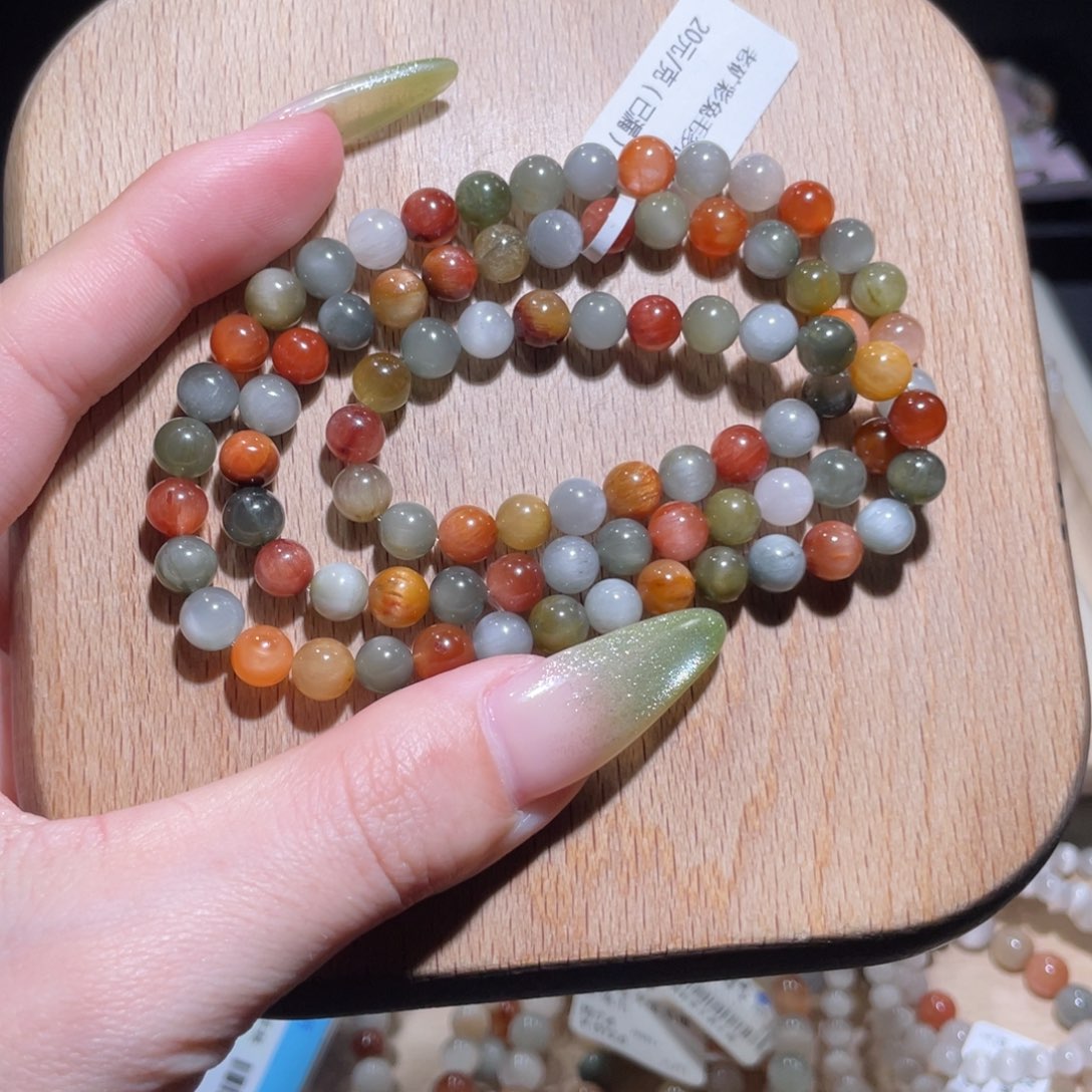 水晶手链未镶嵌129号多样性发货一-  6+