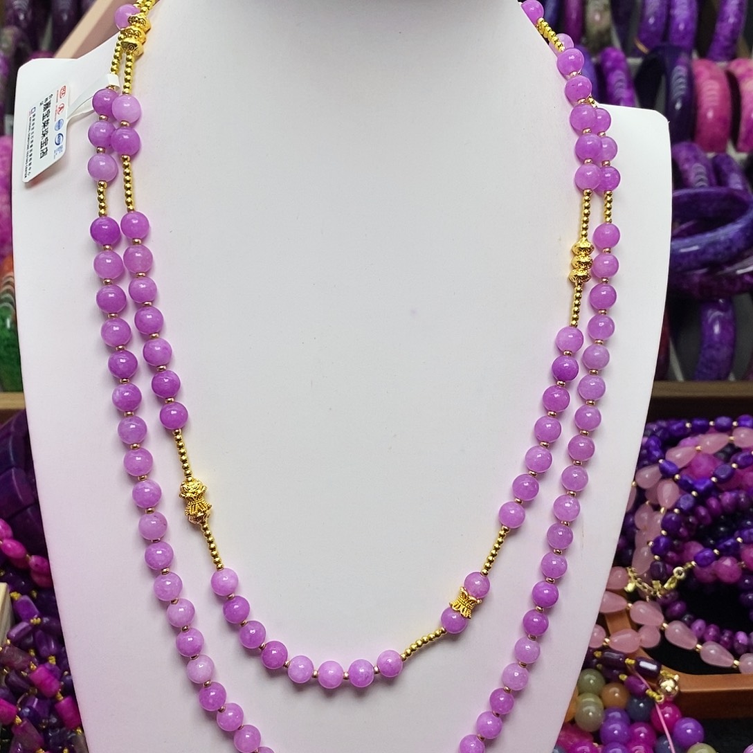 坐***翔珐琅非金属双层项链