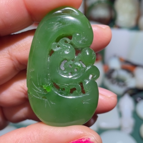 和田玉挂件未镶嵌