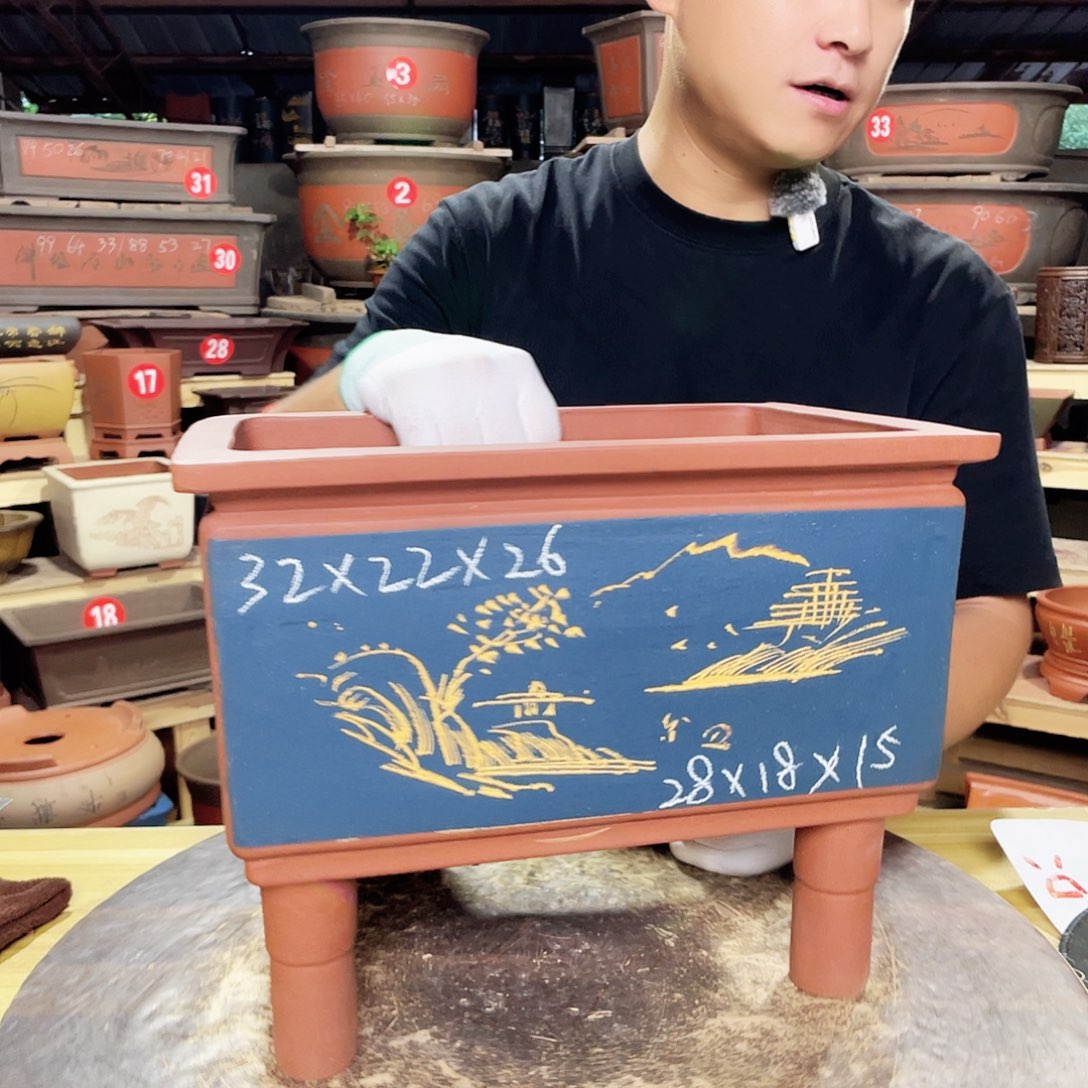紫砂花盆工厂直发