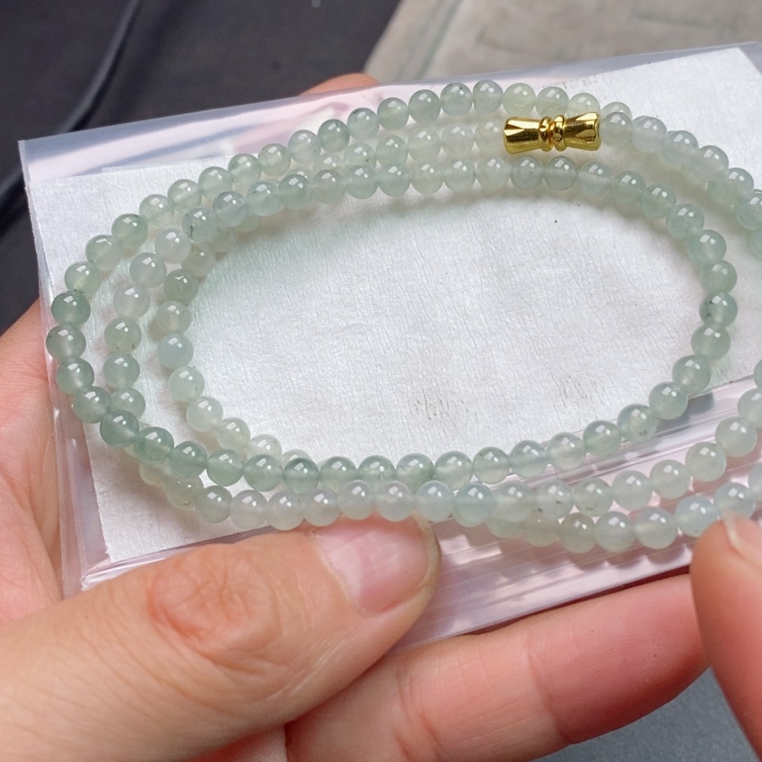 定制翡翠未镶嵌S****?翡翠定制手链