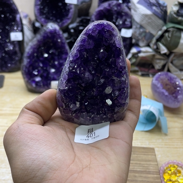 未镶嵌大型摆件（非配饰）紫晶