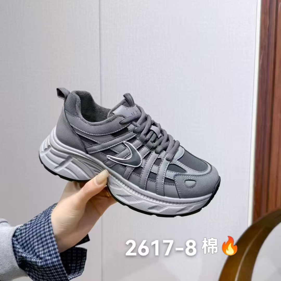 2617 时尚保暖老爹鞋