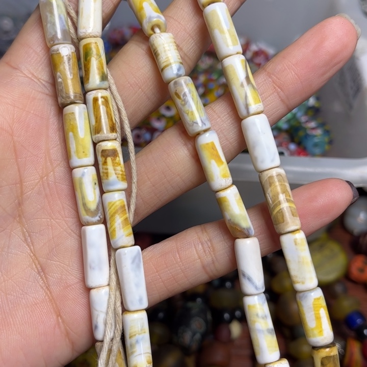 玻璃颈饰2387琉璃一条