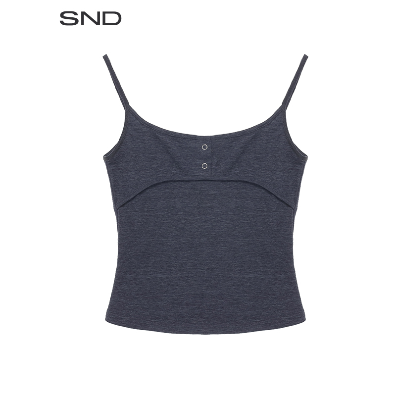 【DEMODEMODE 设计师品牌】SND SS25 复古假两件吊带