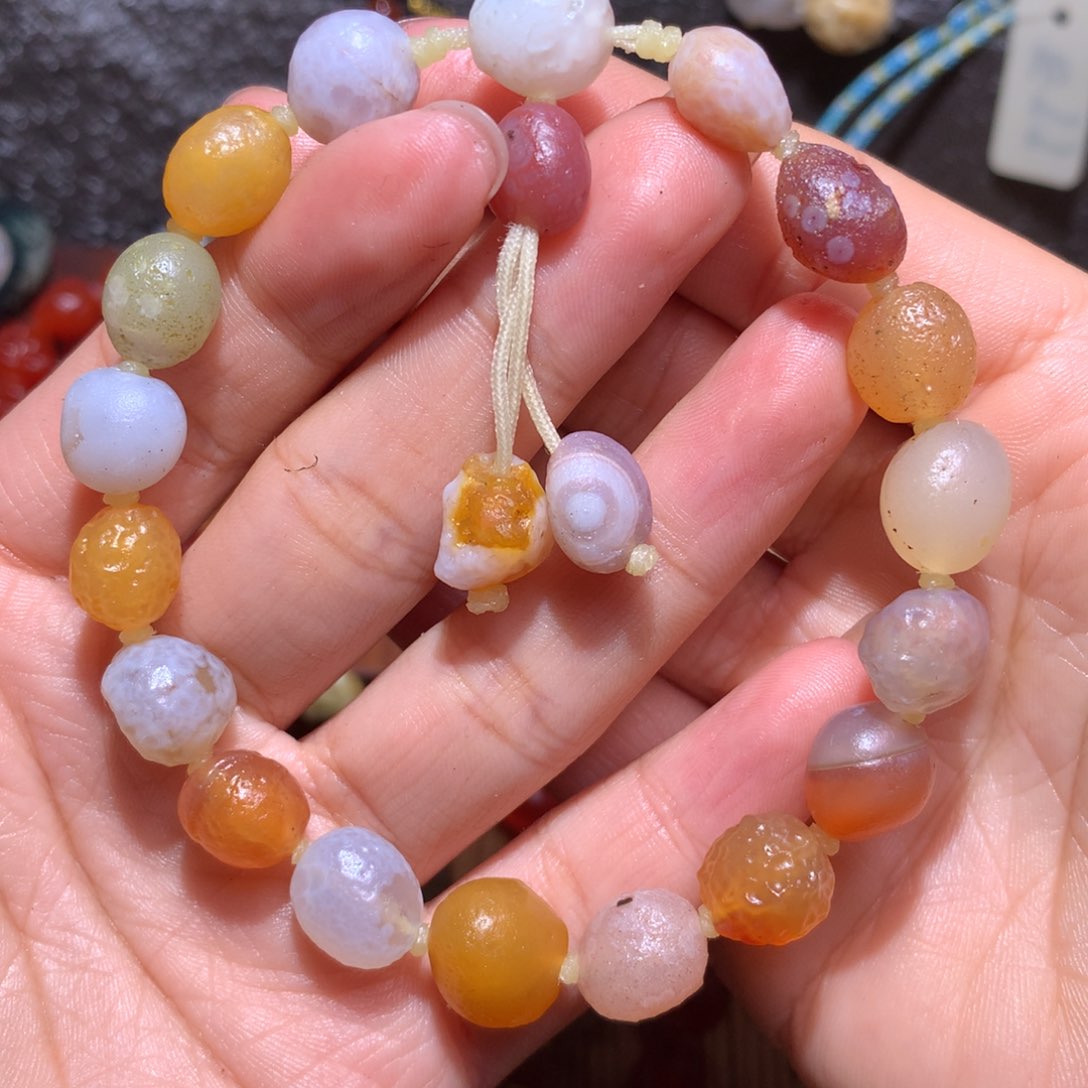 未镶嵌玛瑙/玉髓珠宝半成品