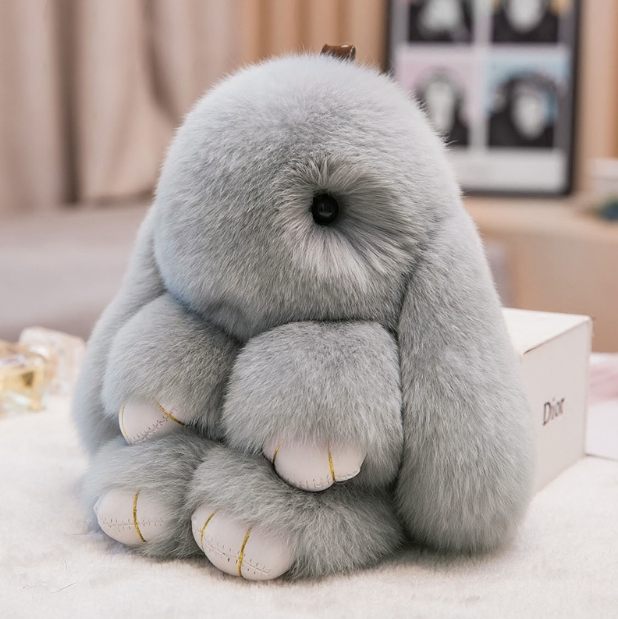 [懒兔毛挂件]独角兽狮子趴趴兔嘟嘟猫浣熊挂饰蛇年礼物