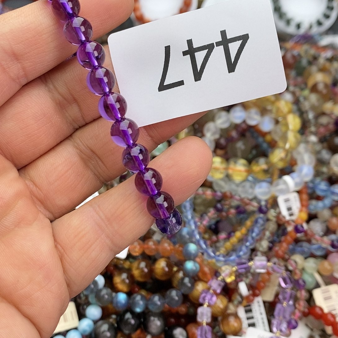 水晶未镶嵌手链手链