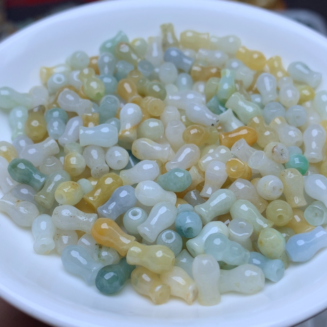 【闪购商品】未镶嵌翡翠手链卡5乘8冰花瓶50个