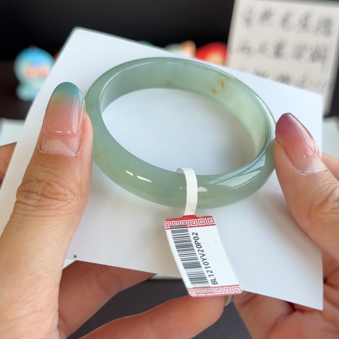 翡翠未镶嵌手镯16号 51.2