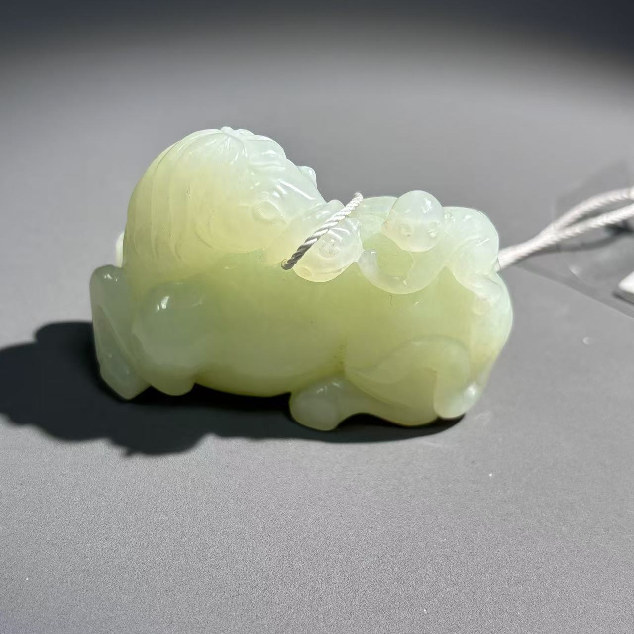 清代和田玉马上封侯